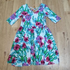 Boutique size 3/4 floral dress